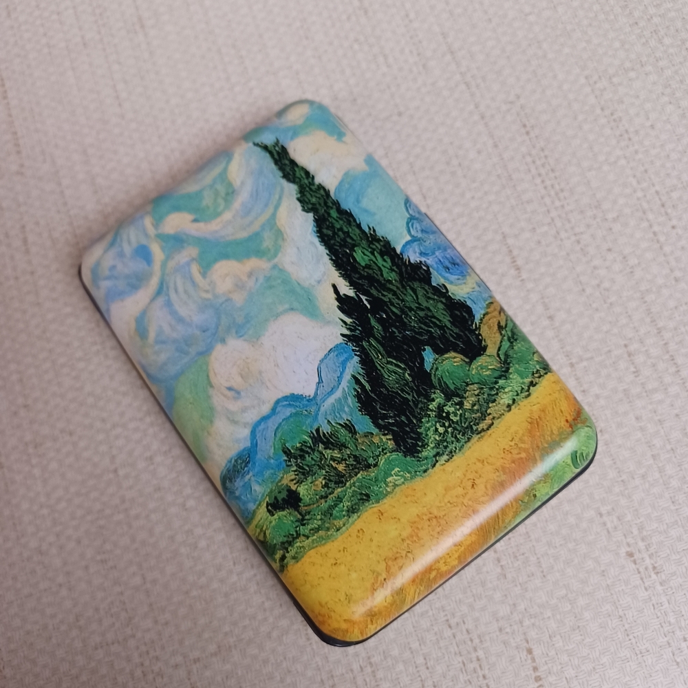 Van Gough Starry Sky Armored Tree Wallet New Tags